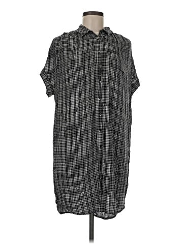 Madewell Central Shirtdress in Thompson Plaid (view 1)
