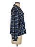 Marc by Marc Jacobs Plaid Blue Long Sleeve Blouse Size S - photo 4