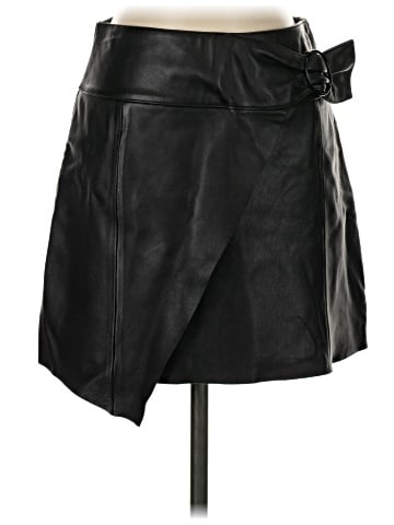 Gianni Bini Faux Leather Skirt (view 1)
