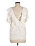 M.S.S.P. Ivory Short Sleeve Top Size M - photo 2
