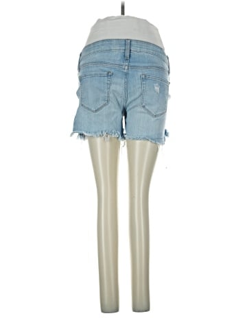 Isabel Maternity Denim Shorts (view 2)