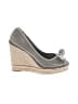 Tory Burch Gray Wedges Size 8 1/2 - photo 1