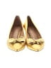Talbots Gold Heels Size 8 1/2 - photo 2