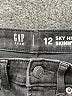 Gap Black Jeans Size 12 - photo 3