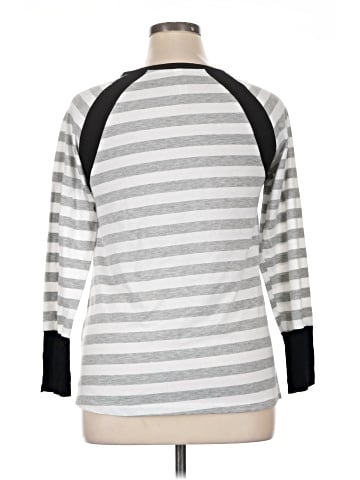 Tickled Teal 3/4 Sleeve T-Shirt (view 2)