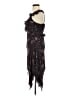 Dizzy Lizzy 100% Polyester Paisley Black Cocktail Dress Size XSP - photo 5