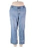 Woman Within 100% Cotton Blue Jeans Size 18W - photo 1