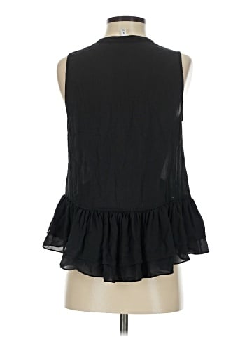 Elizabeth and James Sleeveless Silk Top (view 2)