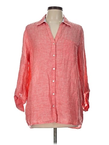 C&C California 3/4 Sleeve Button-Down Shirt (view 1)