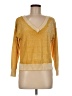 Sundance 100% Cotton Yellow Pullover Sweater Size M (petite) - photo 1