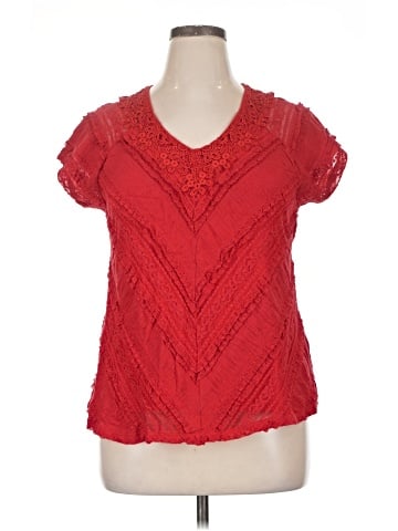 Skye's The Limit Short Sleeve Blouse (view 1)