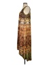 One World Paisley Brown Casual Dress Size S - photo 5