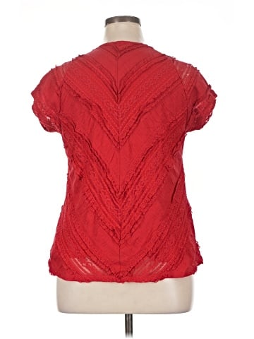 Skye's The Limit Short Sleeve Blouse (view 2)