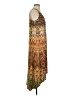 One World Paisley Brown Casual Dress Size S - photo 4