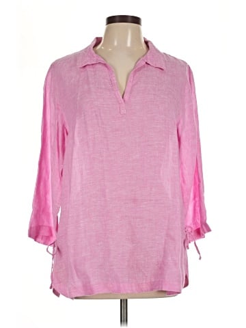 Isaac Mizrahi New York 3/4 Sleeve Blouse (view 1)