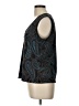 Amanda Smith Teal Sleeveless Blouse Size L - photo 5