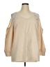 Unbranded Ivory 3/4 Sleeve Blouse Size 1X - photo 1