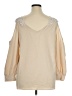 Unbranded Ivory 3/4 Sleeve Blouse Size 1X - photo 2