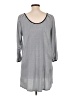 Suzanne Betro 100% Polyester Gray 3/4 Sleeve Top Size L - photo 2