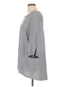 Suzanne Betro 100% Polyester Gray 3/4 Sleeve Top Size L - photo 5