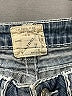 L.A. Idol Paisley Silver Jeans Size 7 - photo 3