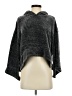 Gilligan & O'malley 100% Polyester Gray Poncho Size XS - photo 1