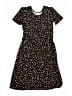 Dot Dot Smile Hearts Black Dress Size 12 - 14 - photo 1