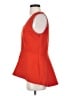 Leifsdottir Orange Sleeveless Blouse Size 4 - photo 5