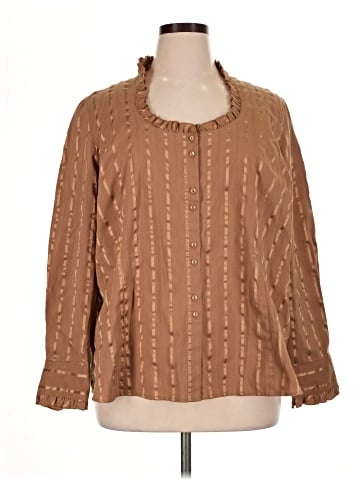 Denim 24/7 Long Sleeve Blouse (view 1)