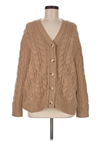 Vince. Wool Cardigan (view 1)
