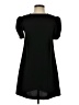 Zara Solid Black Casual Dress Size XS - photo 1