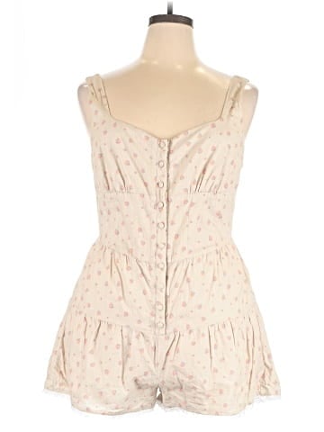 Backyard Roses Romper (view 1)