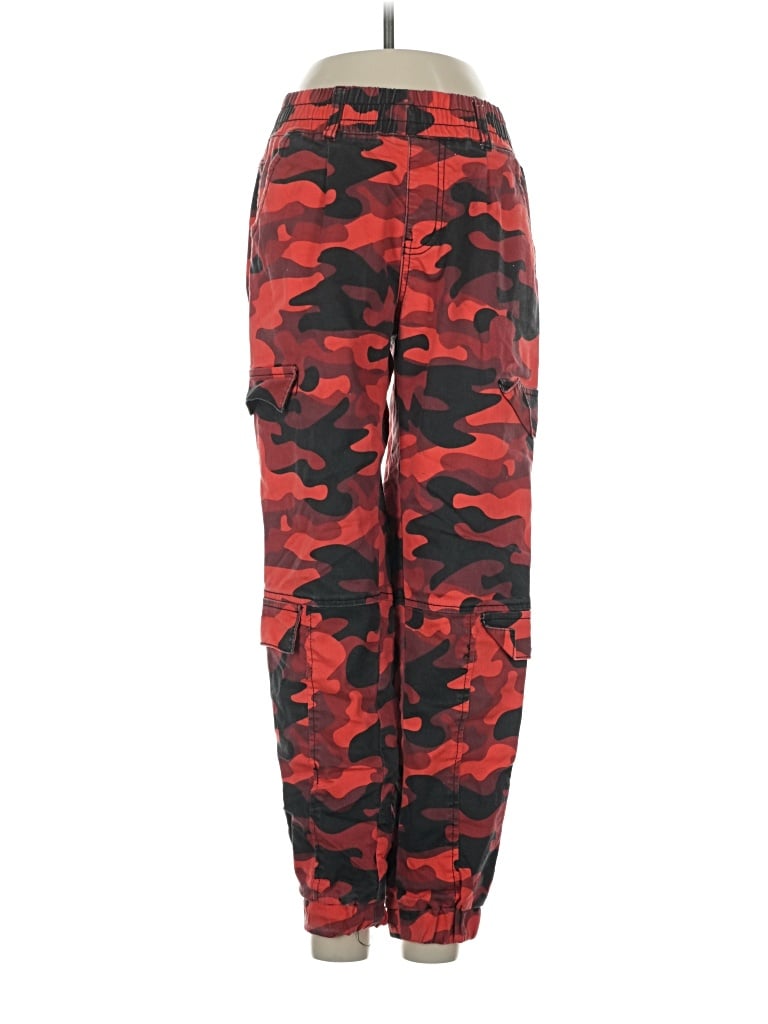 Pre-owned Unbranded Casual Pants In Red