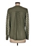 Skies Are Blue Green Long Sleeve Top Size M - photo 2