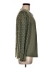 Skies Are Blue Green Long Sleeve Top Size M - photo 4