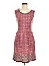 Max Studio Print Red Casual Dress Size M - photo 1