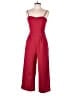 Emerald Sundae Solid Red Jumpsuit Size L - photo 1