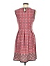 Max Studio Print Red Casual Dress Size M - photo 2