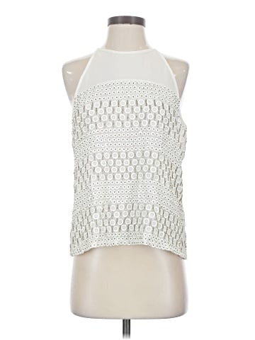Parker Sleeveless Silk Top (view 1)