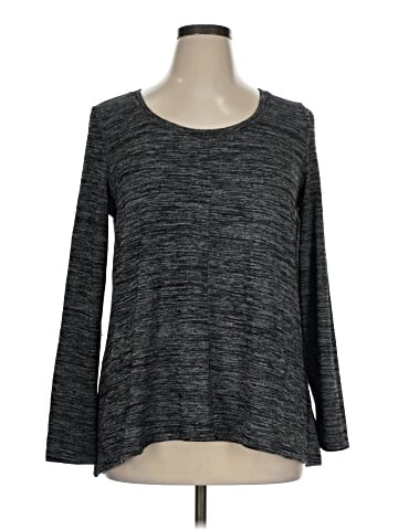 Jones New York Long Sleeve T-Shirt (view 1)