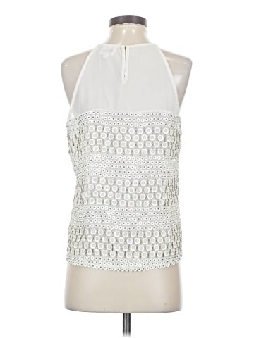 Parker Sleeveless Silk Top (view 2)