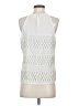 Parker 100% Silk Ivory Sleeveless Silk Top Size S - photo 2