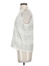Parker 100% Silk Ivory Sleeveless Silk Top Size S - photo 5