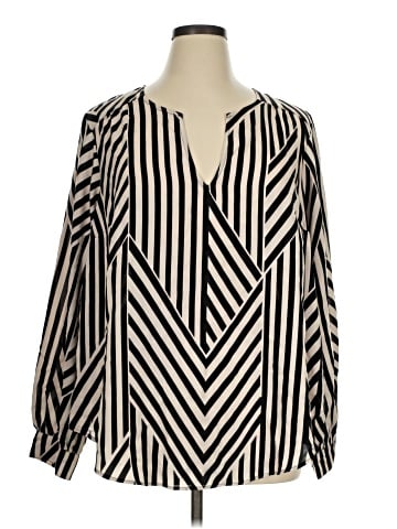 Torrid 3/4 Sleeve Blouse (view 1)