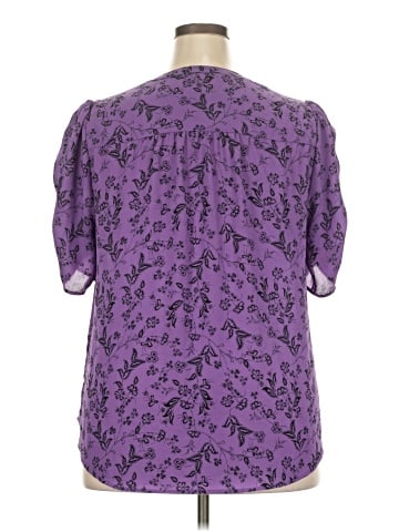 Torrid 3/4 Sleeve Blouse (view 2)