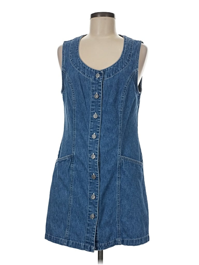Pre-owned Bill Blass Casual Dress In Blue