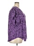 Torrid 100% Polyester Purple 3/4 Sleeve Blouse Size 2X Plus (2) - photo 4