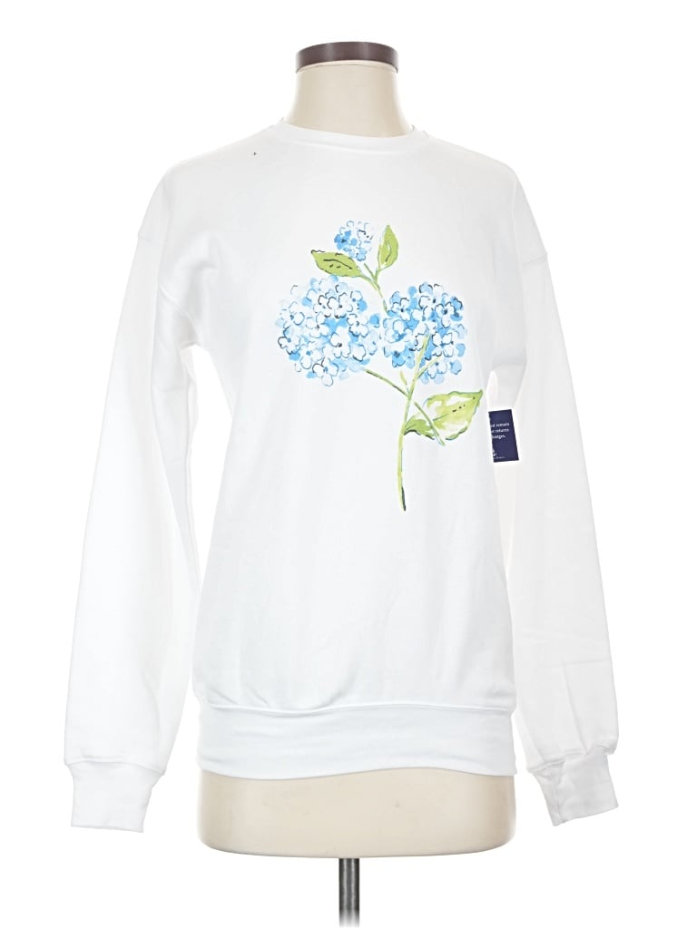 Kiel James Patrick Sweatshirt In White