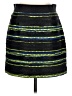 Milly Graphic Black Casual Skirt Size 10 - photo 1