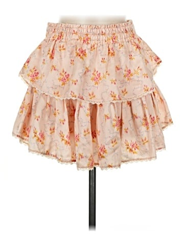 LoveShackFancy Silk Skirt (view 1)